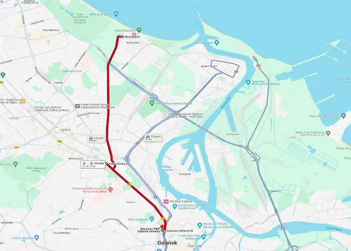 דירה Obok Plazy גדנסק